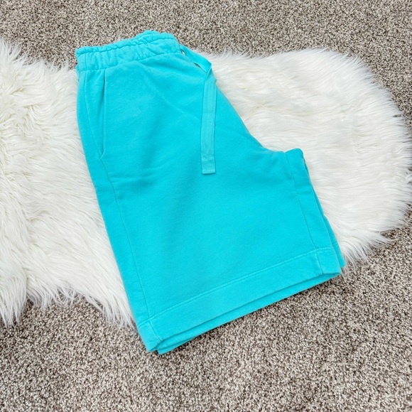 Deha Pants - Deha Women's Feeling Feminine Cotton Active Shorts Blue Size M